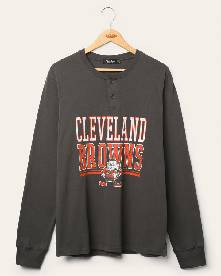 Cleveland Browns Long Sleeve Henley