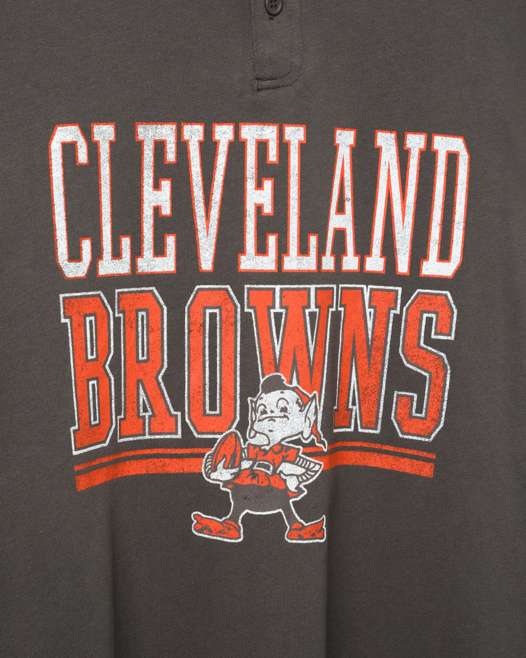 Cleveland Browns Long Sleeve Henley