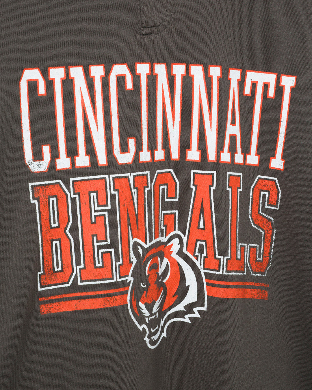 Cincinnati Bengals Long Sleeve Henley