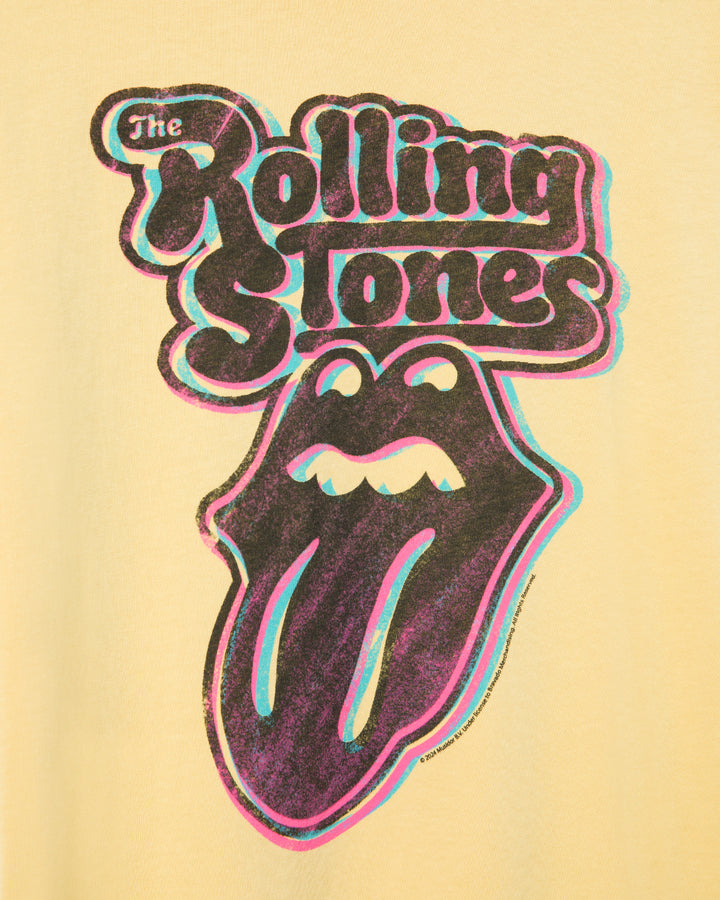 The Rolling Stones Logo Vintage Tee