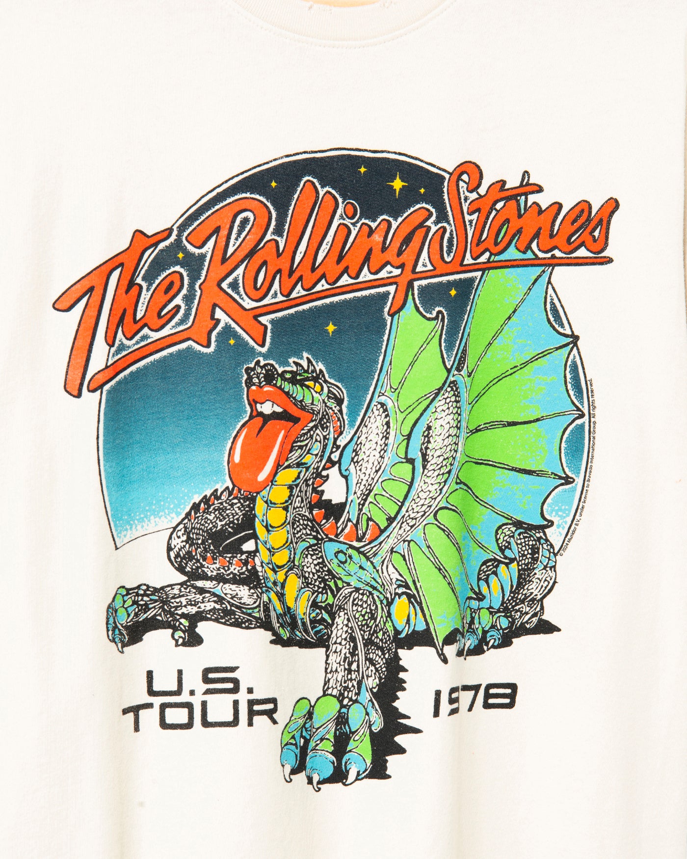 The Rolling Stones US Tour 1978 Vintage Tee – Junk Food Clothing