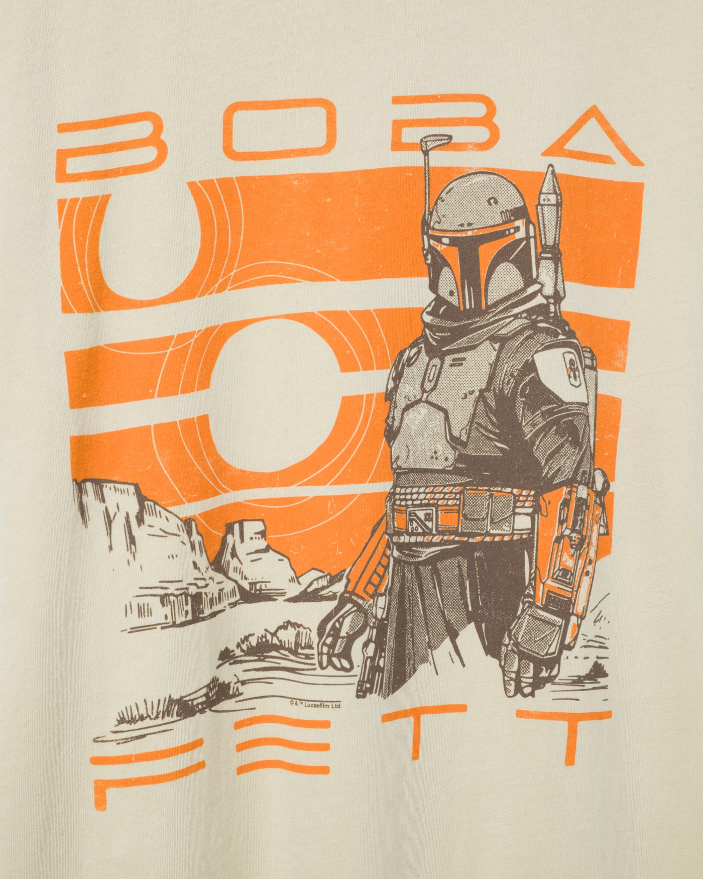 Star Wars™ Boba Fett Vintage Tee – Junk Food Clothing