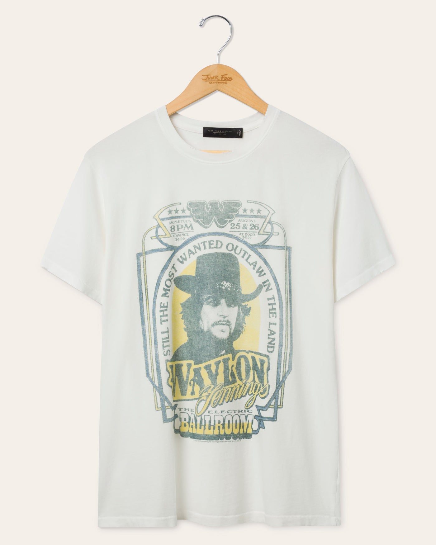 Waylon Jennings Ballroom Vintage Tee