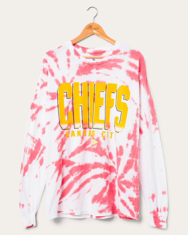Chiefs Game Time Tie Dye Long Sleeve