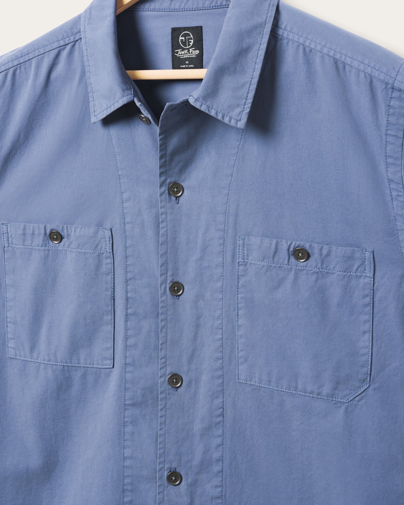Unisex Washed Twill Work Shirt – Junk Food Clothing