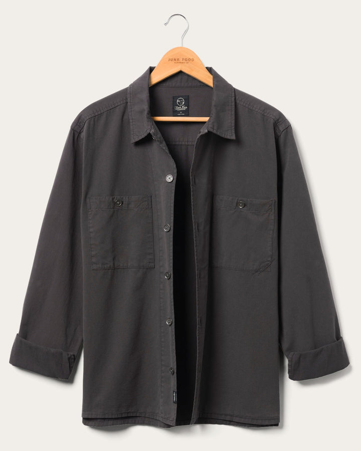 Unisex Washed Twill Work Shirt