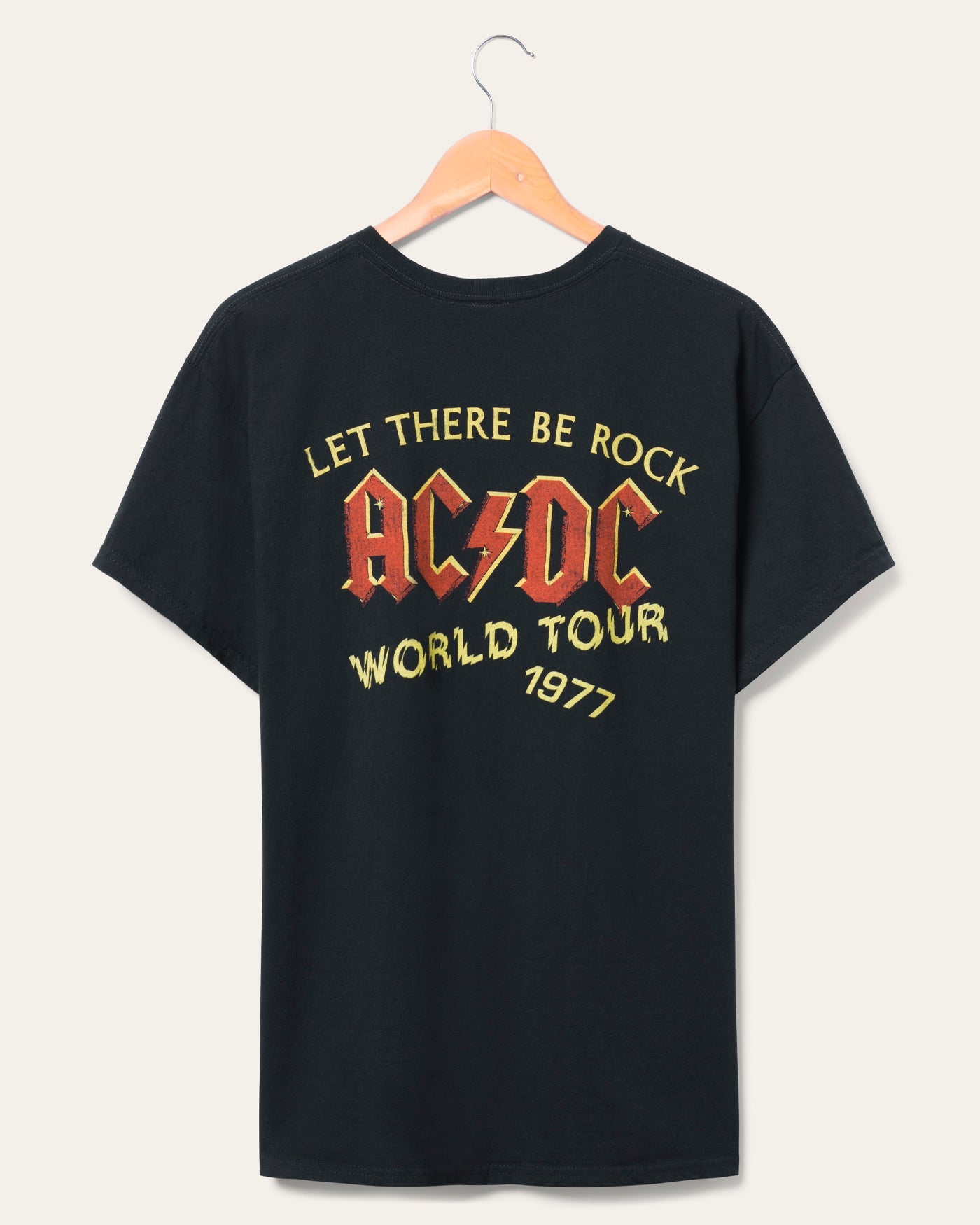 AC/DC Let There Be Rock Flea Market Tee – Junk Food Clothing