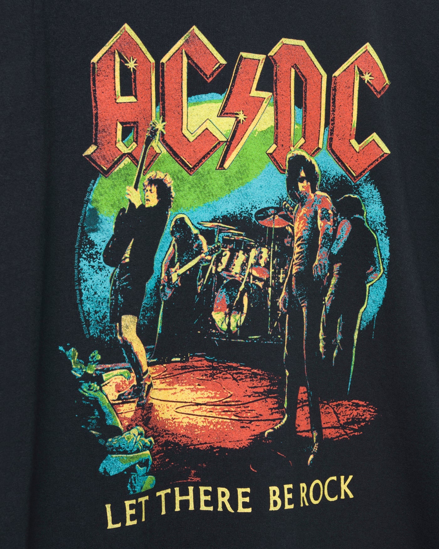 AC/DC Let There Be Rock Flea Market Tee – Junk Food Clothing