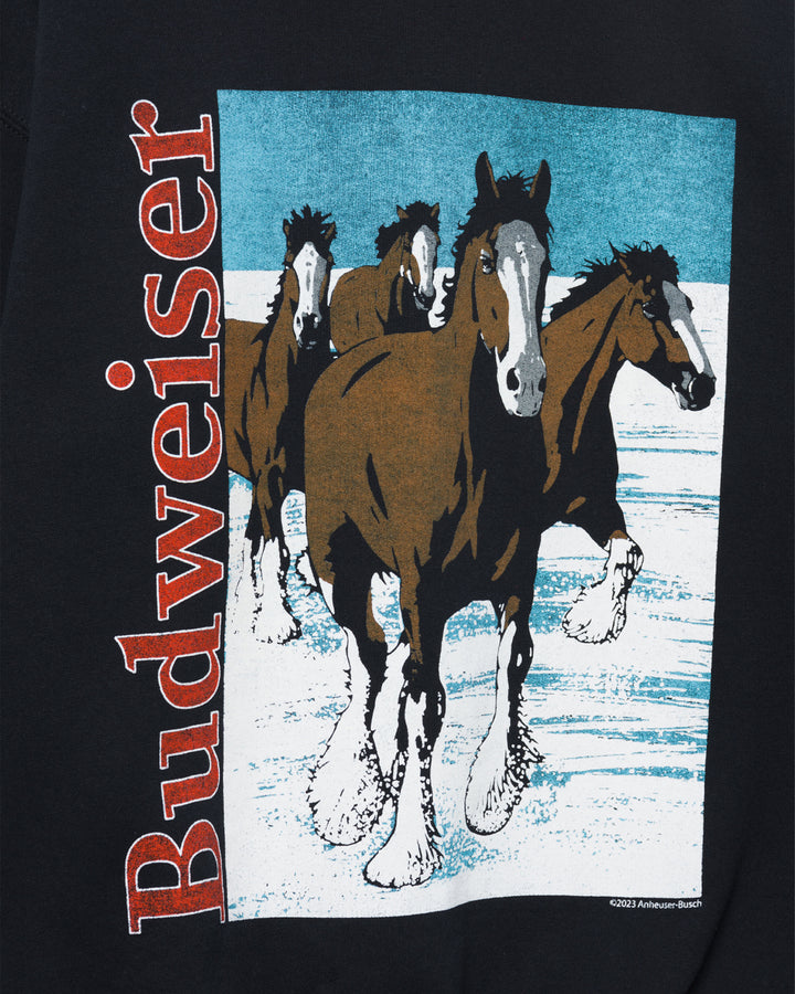 Budweiser Clydesdale Flea Market Fleece