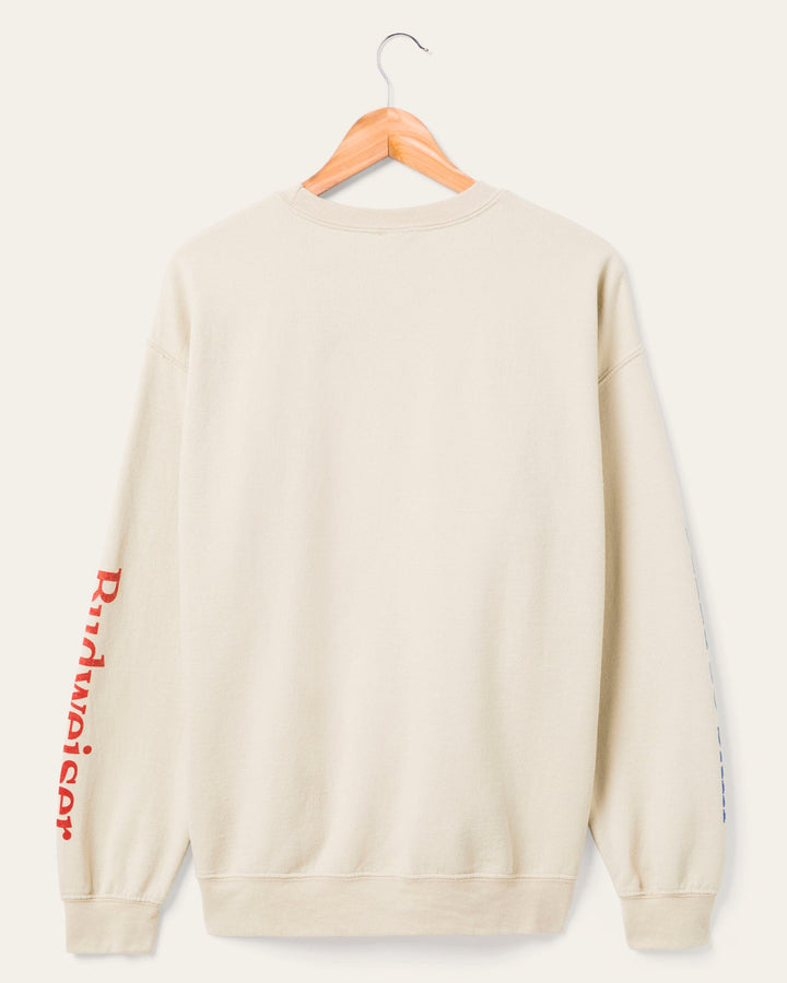 Budweiser Clydesdale King Of Beers Flea Market Fleece