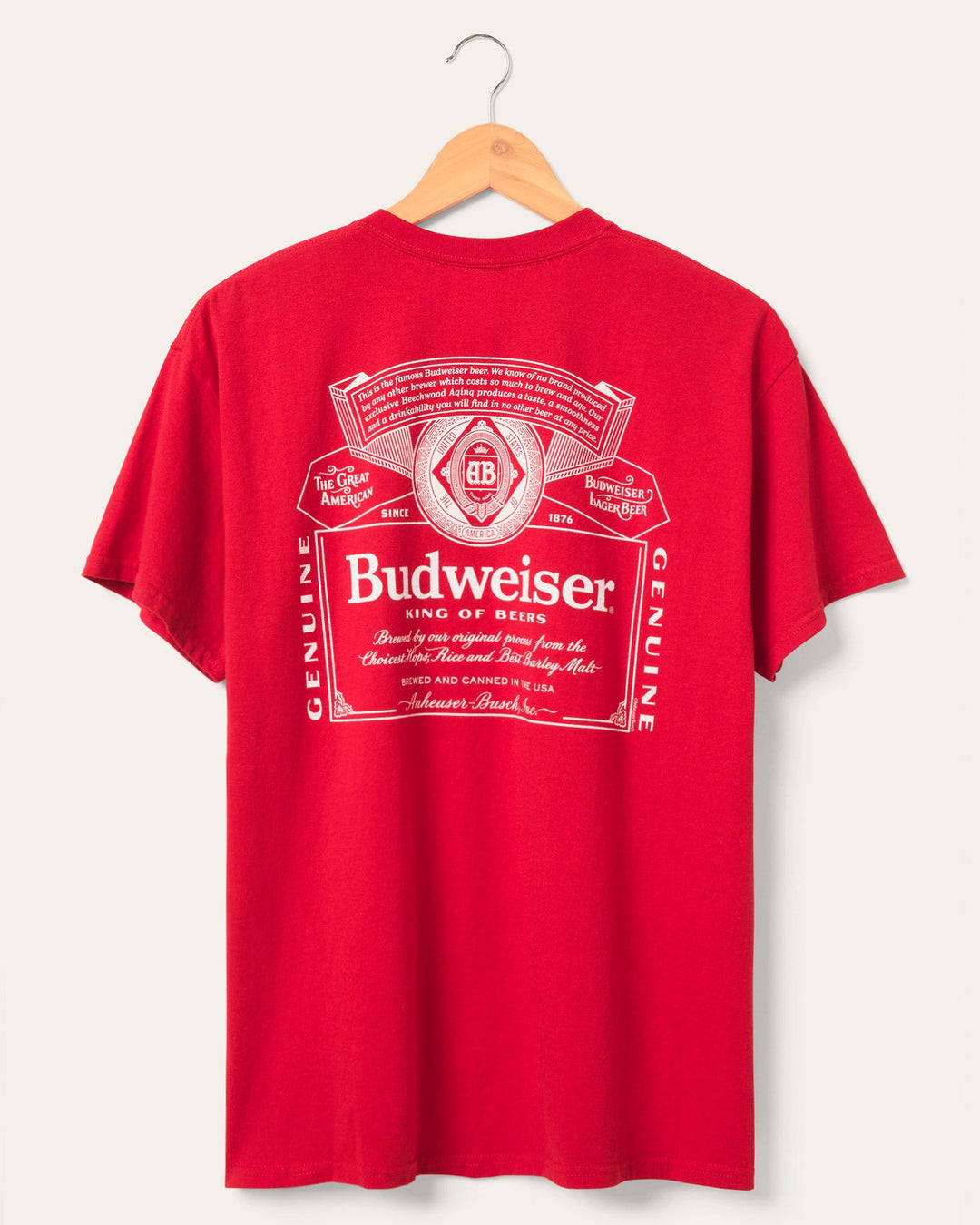 Budweiser Label Flea Market Tee