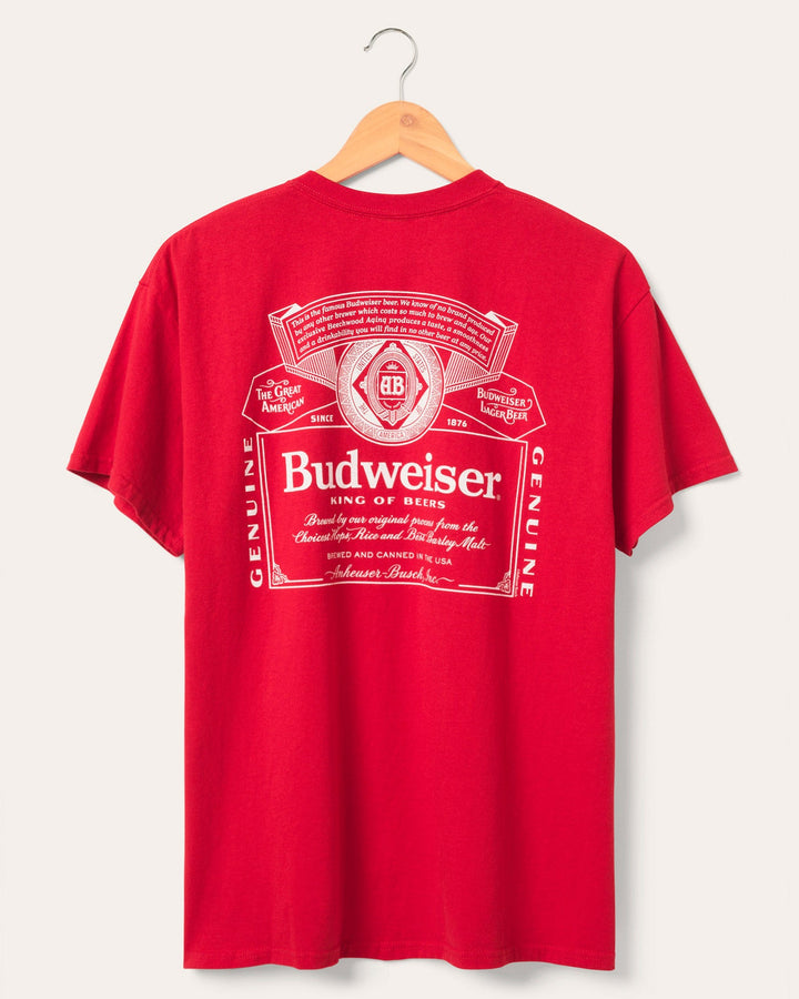 Budweiser Label Flea Market Tee