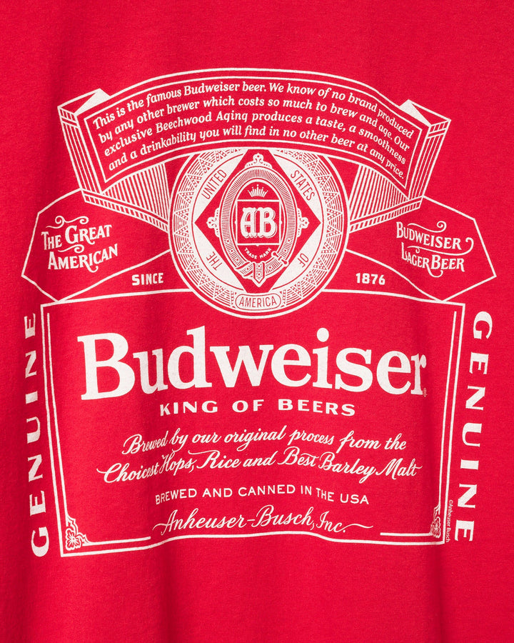 Budweiser Label Flea Market Tee