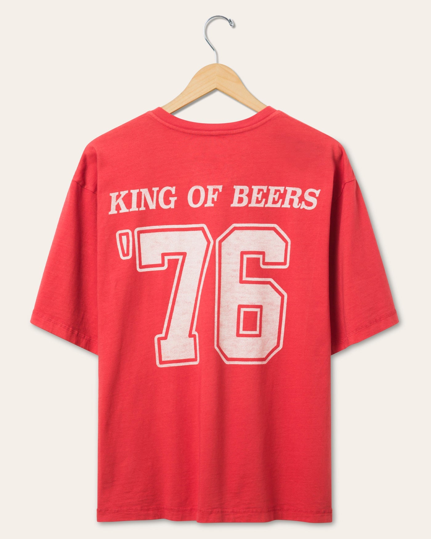 Budweiser King of Beers '76 Hockey Tee – Junk Food Clothing