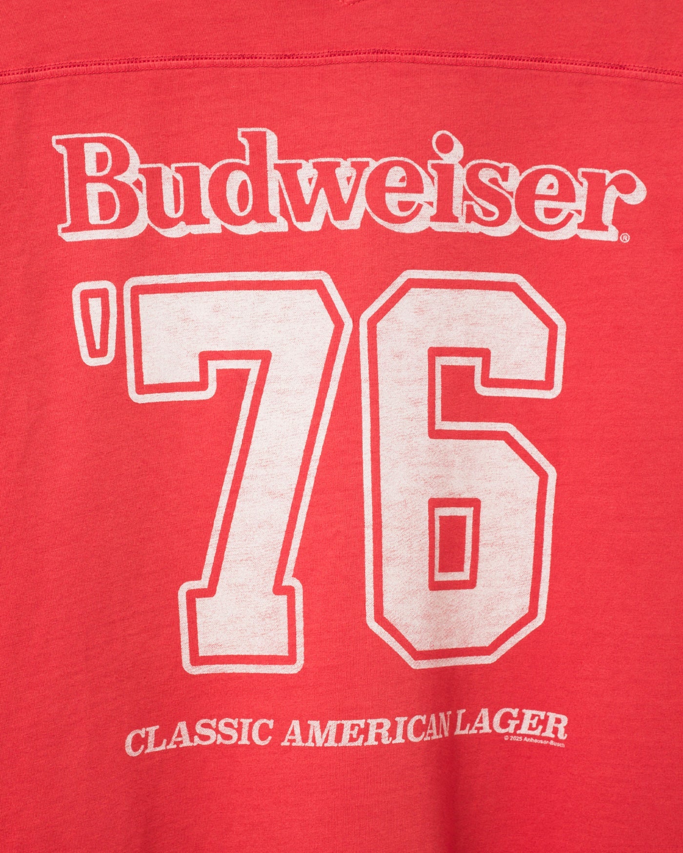 Budweiser King of Beers '76 Hockey Tee – Junk Food Clothing