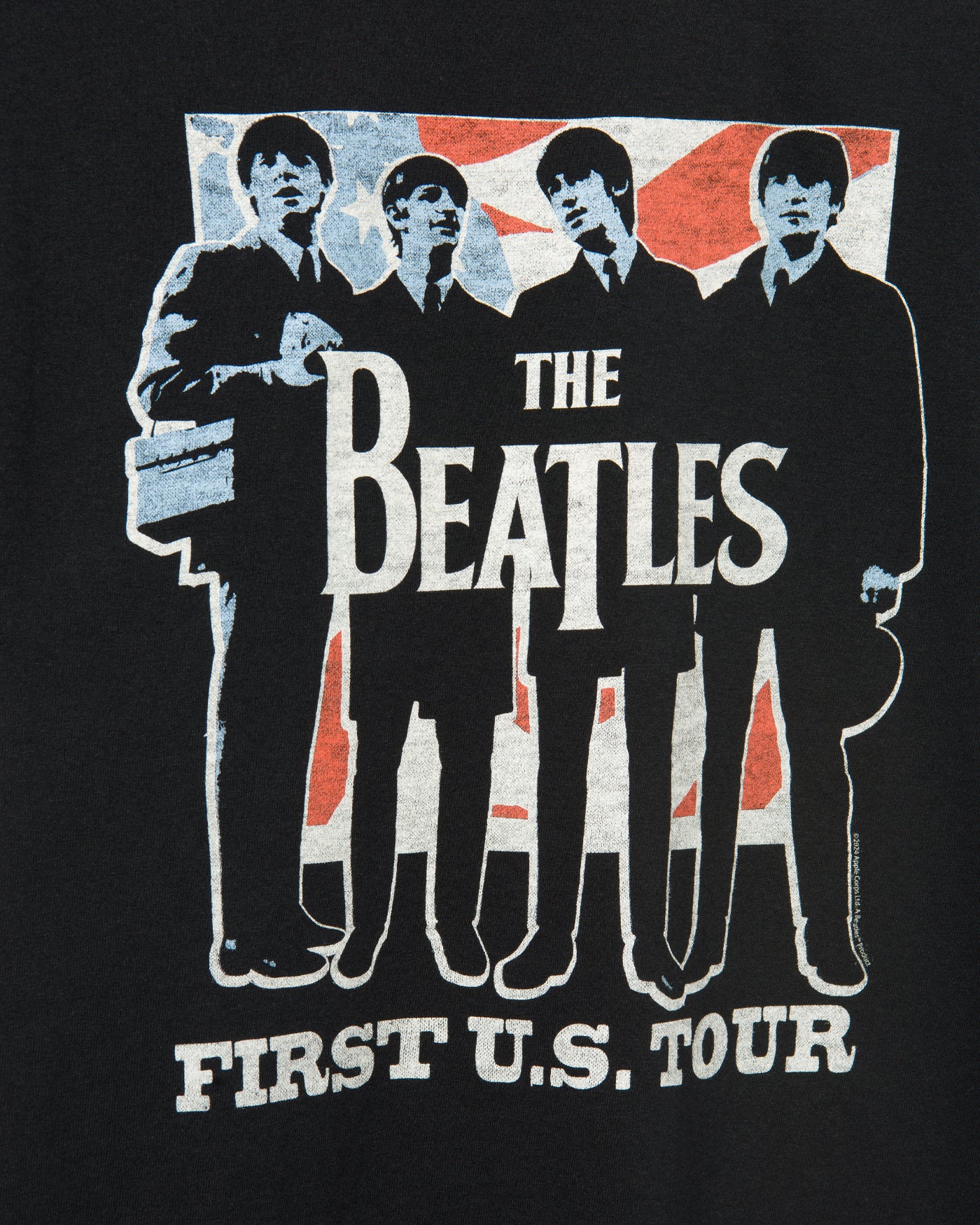 The Beatles First U.S. Tour Flea Market Tee – Junk Food Clothing