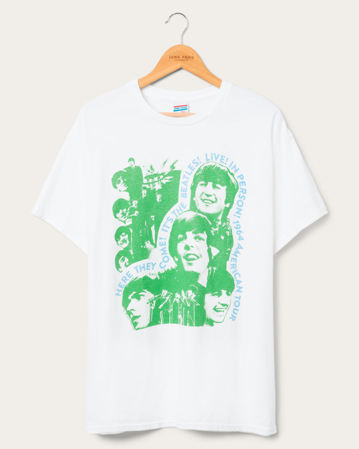 Here Comes The Beatles Collage Flea Market Tee