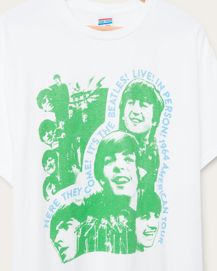 Here Comes The Beatles Collage Flea Market Tee