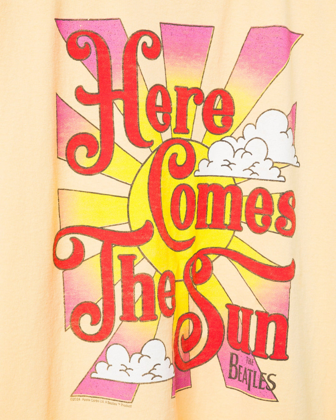 The Beatles Here Comes The Sun Flea Market Tee