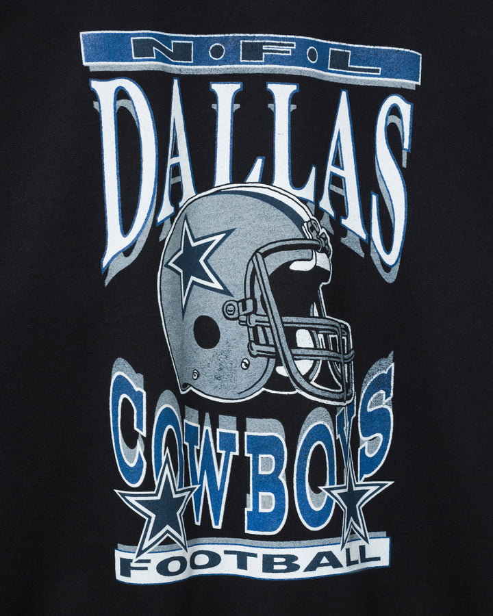 Dallas Cowboys Helmet Flea Market Crew Fleece