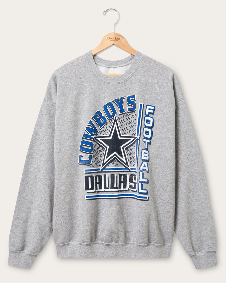 Dallas Cowboys Backfield Crew Fleece