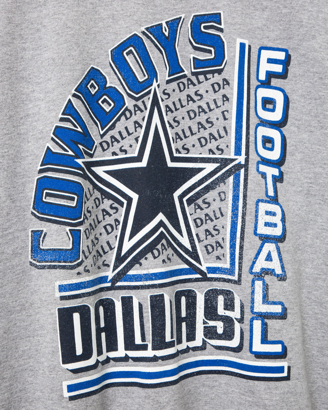 Dallas Cowboys Backfield Crew Fleece