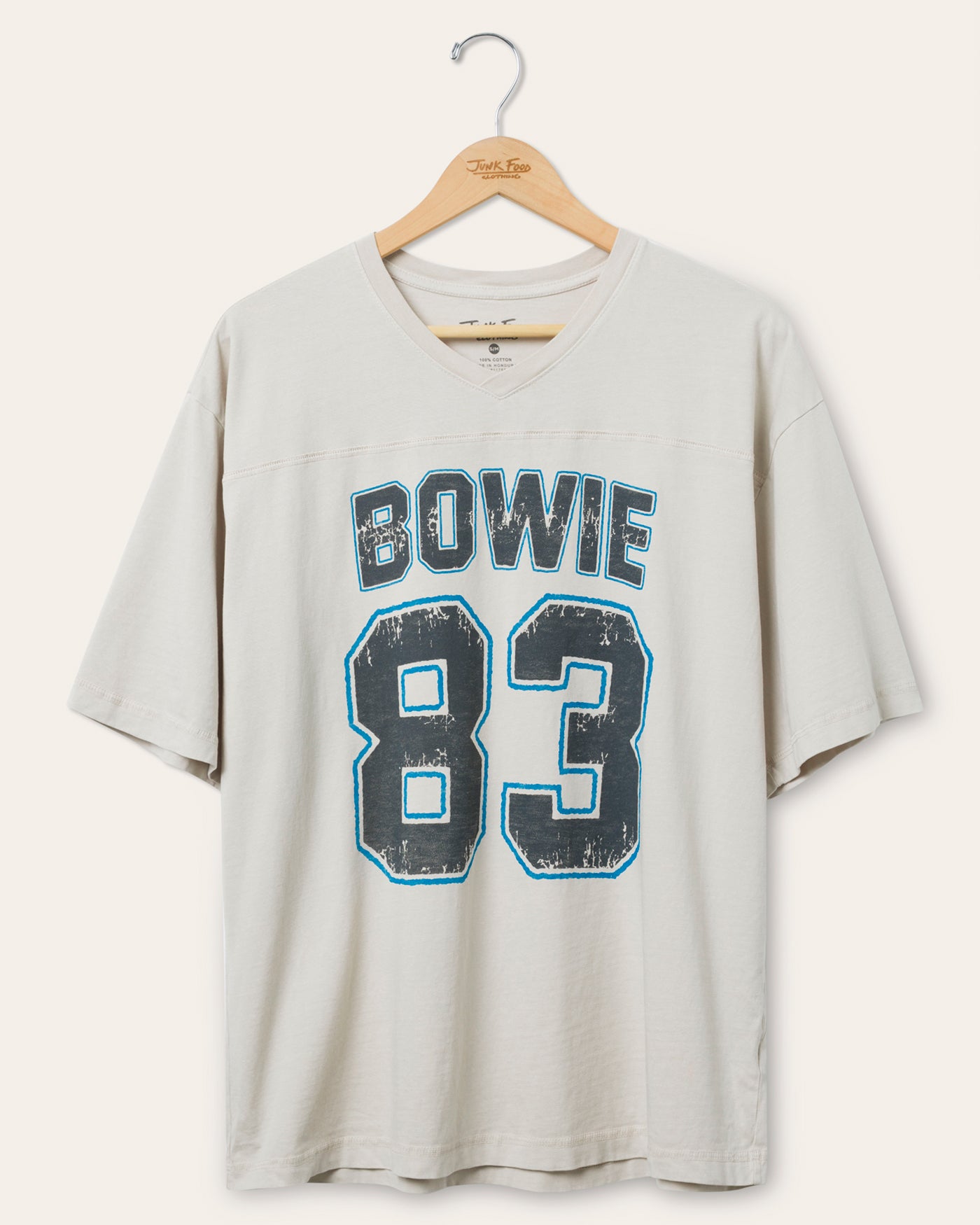 David Bowie '83 Hockey Tee – Junk Food Clothing