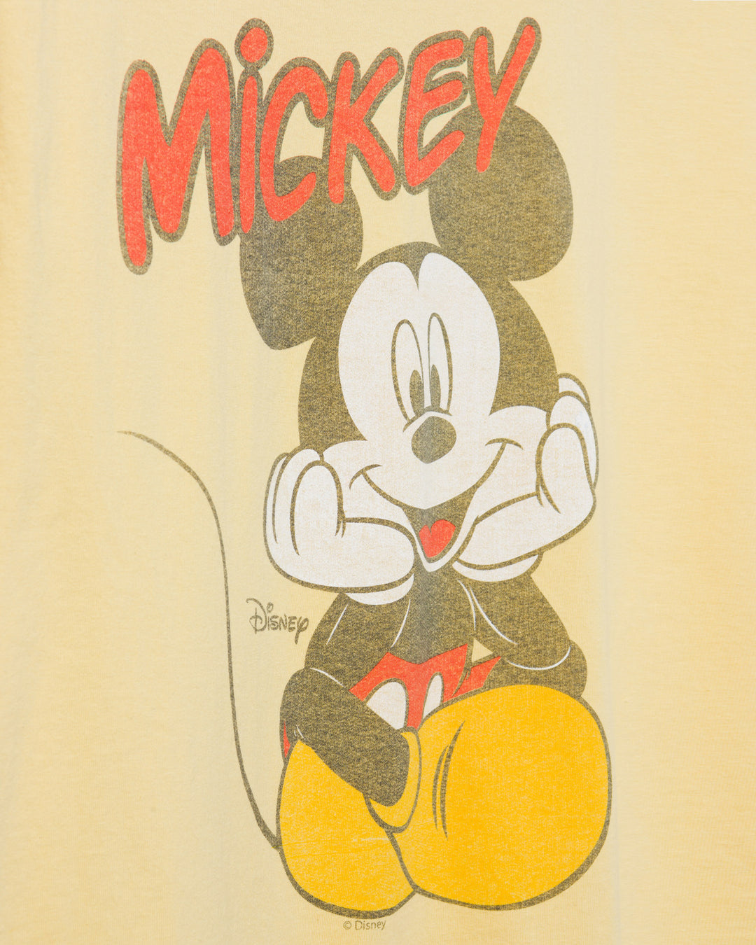 Mickey Sitting Flea Market Tee