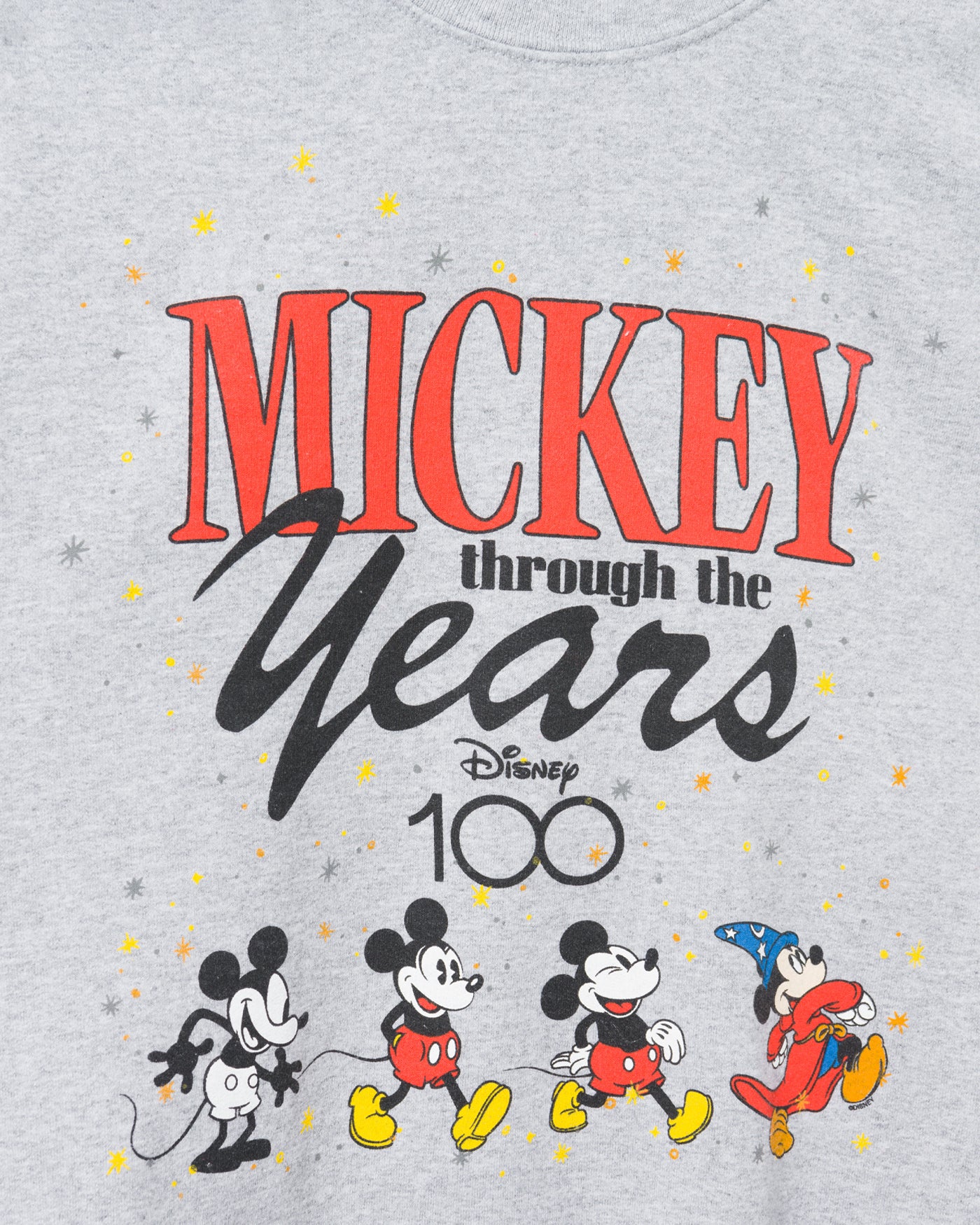 Mickey Through the Years Flea Market Fleece – Junk Food Clothing