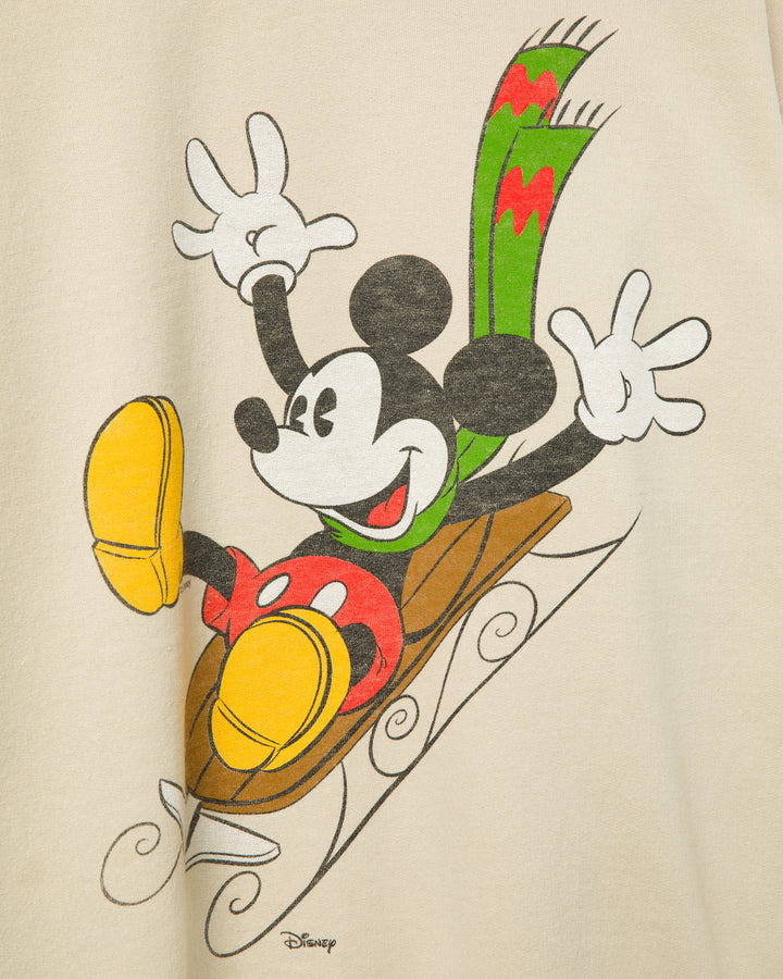 Mickey Sledding Flea Market Fleece