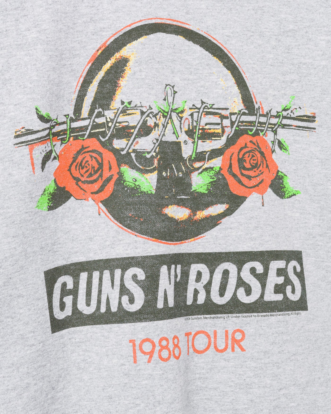 Guns N' Roses 1988 Tour Flea Market Fleece – Junk Food Clothing