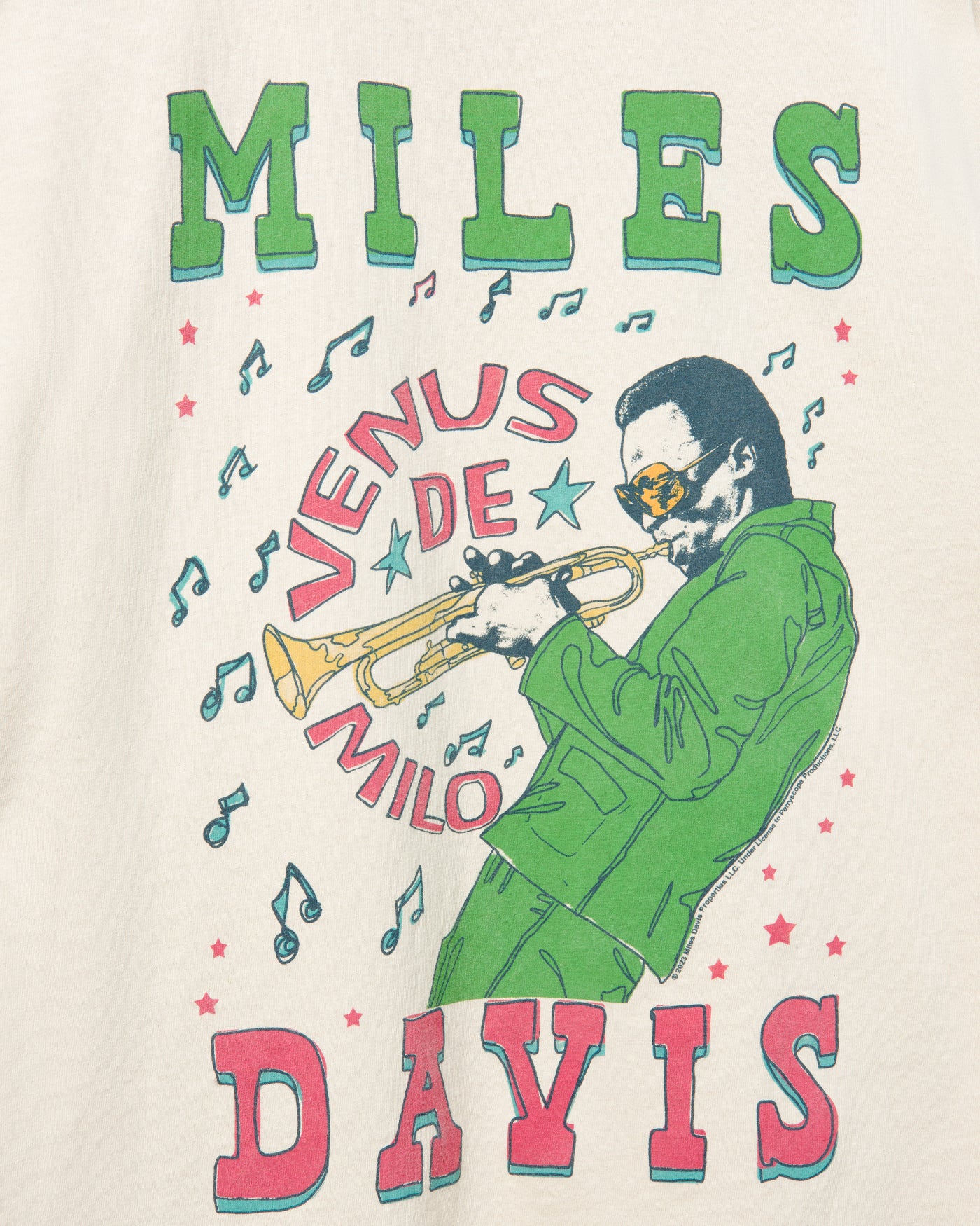 Miles Davis Flea Market Tee – Junk Food Clothing