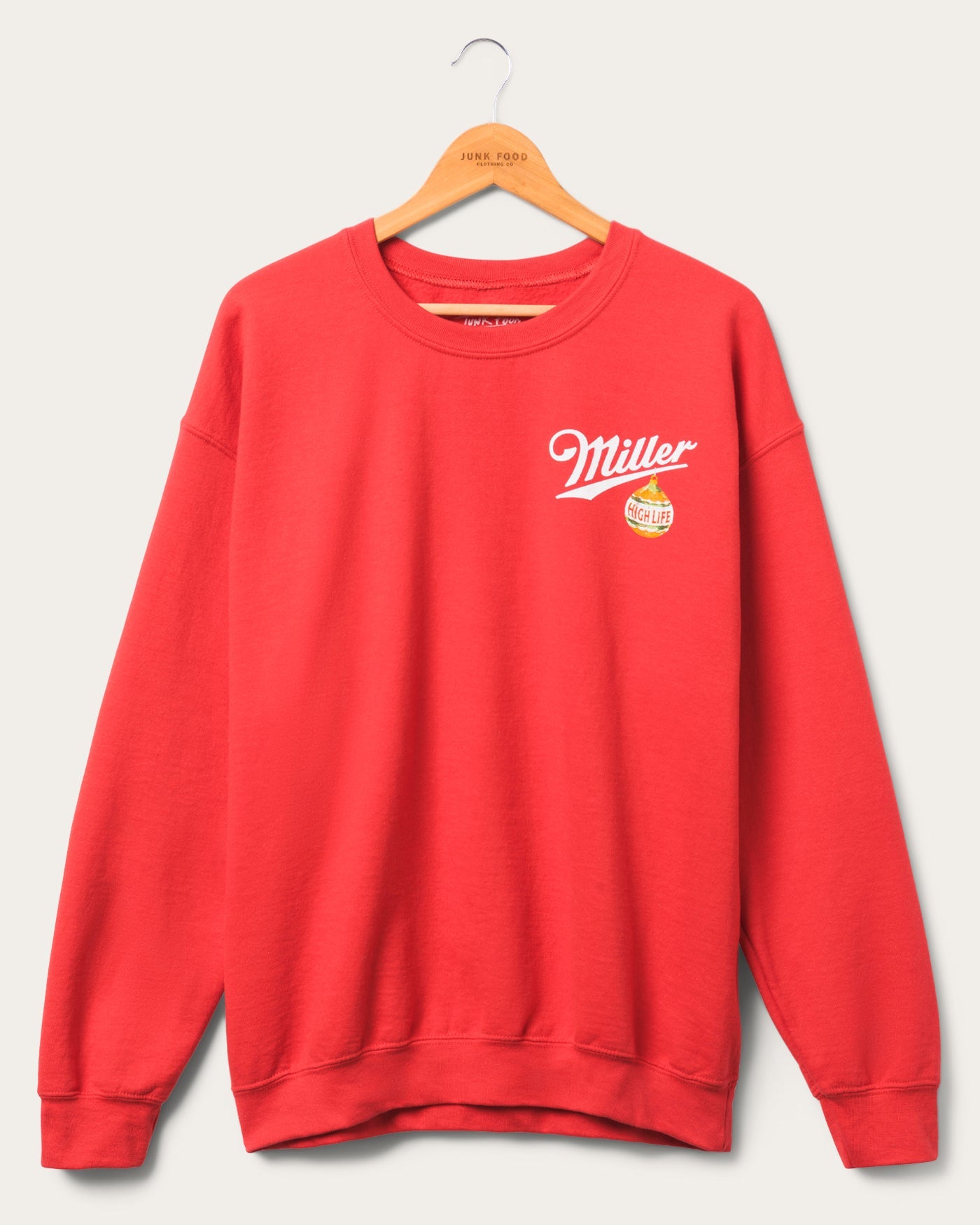 Miller High Life Holiday Cheer Flea Market Fleece – Junk Food Clothing