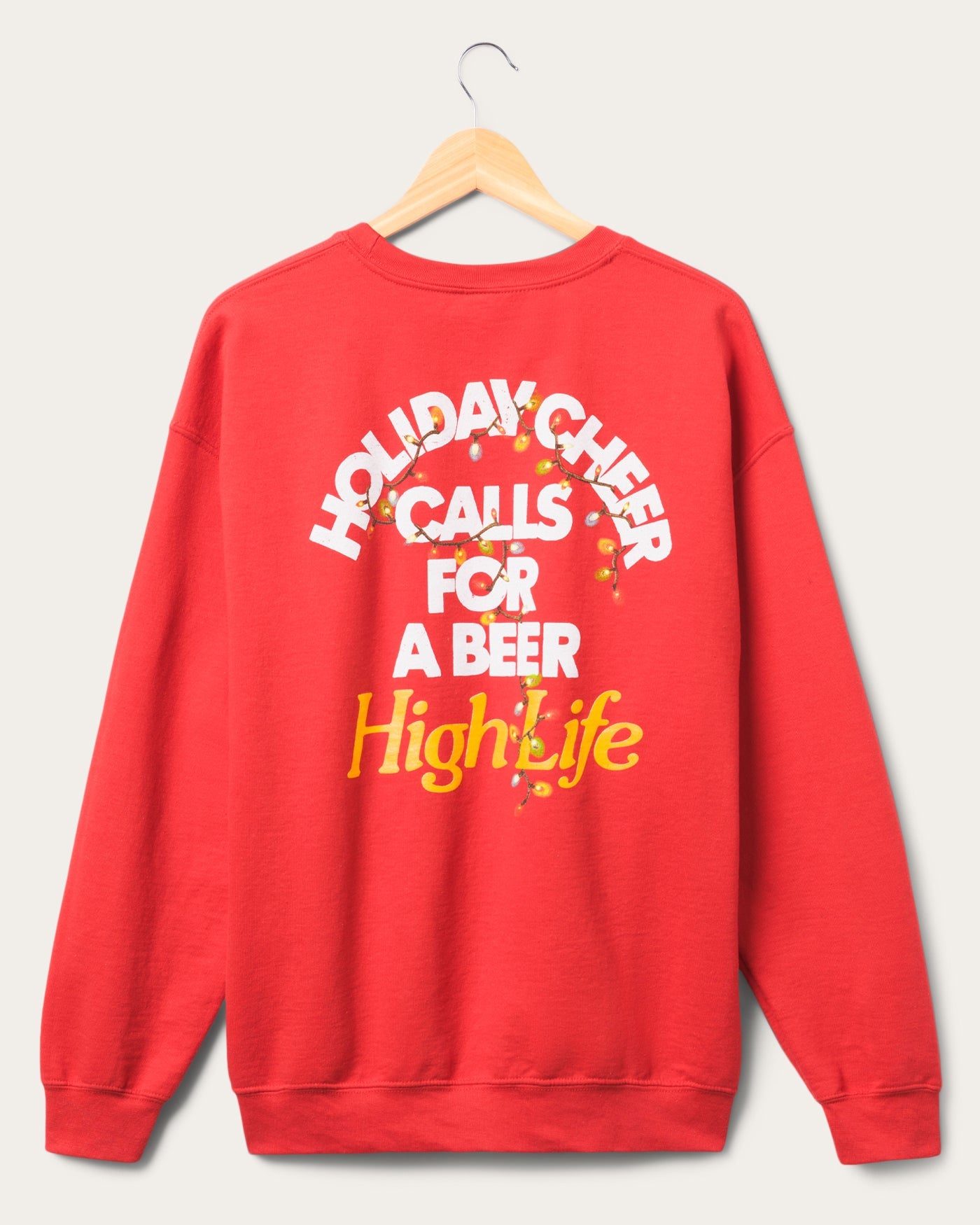 Miller High Life Holiday Cheer Flea Market Fleece – Junk Food Clothing