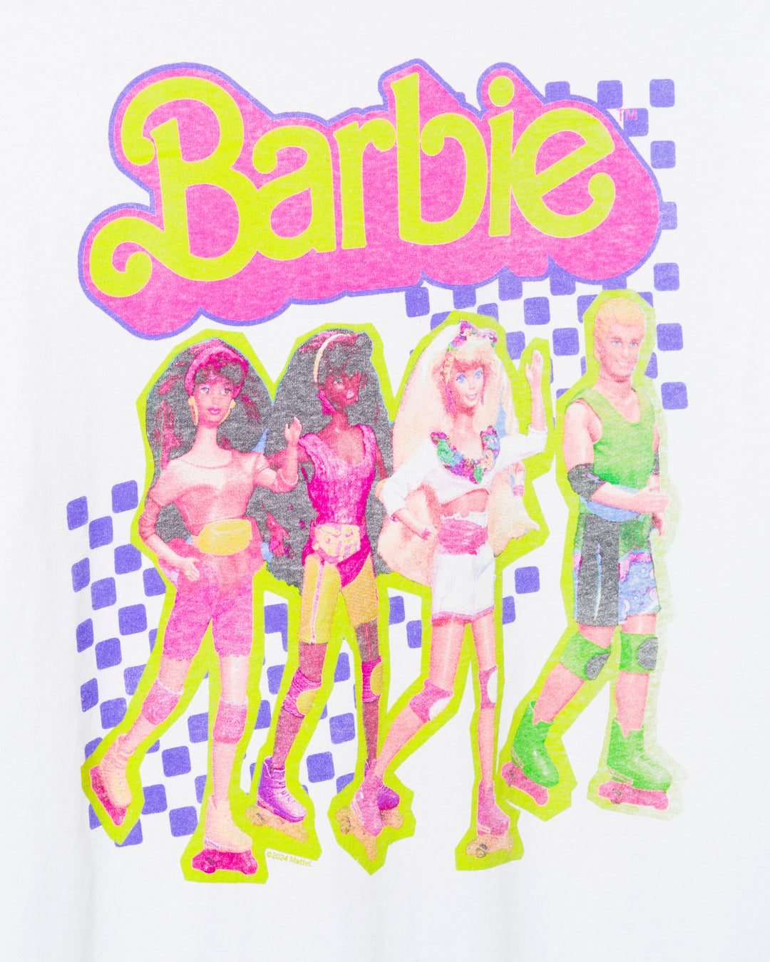 Women's Rollerblading Friends Barbie Flea Market Tee