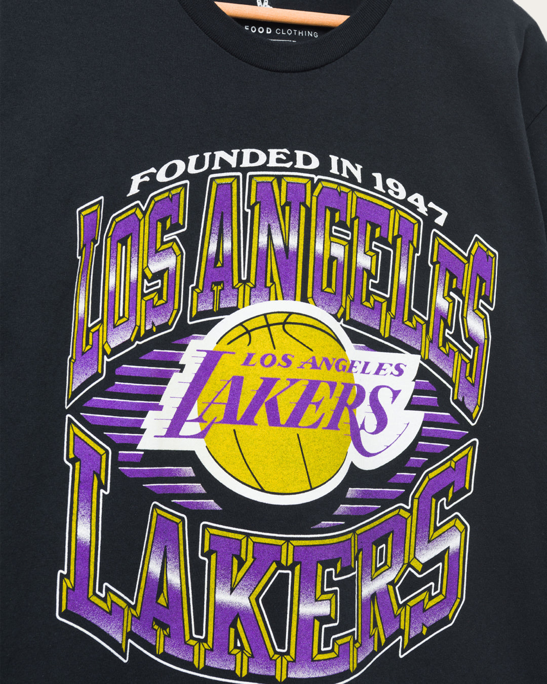 Lakers Chrome Lines Flea Market Tee