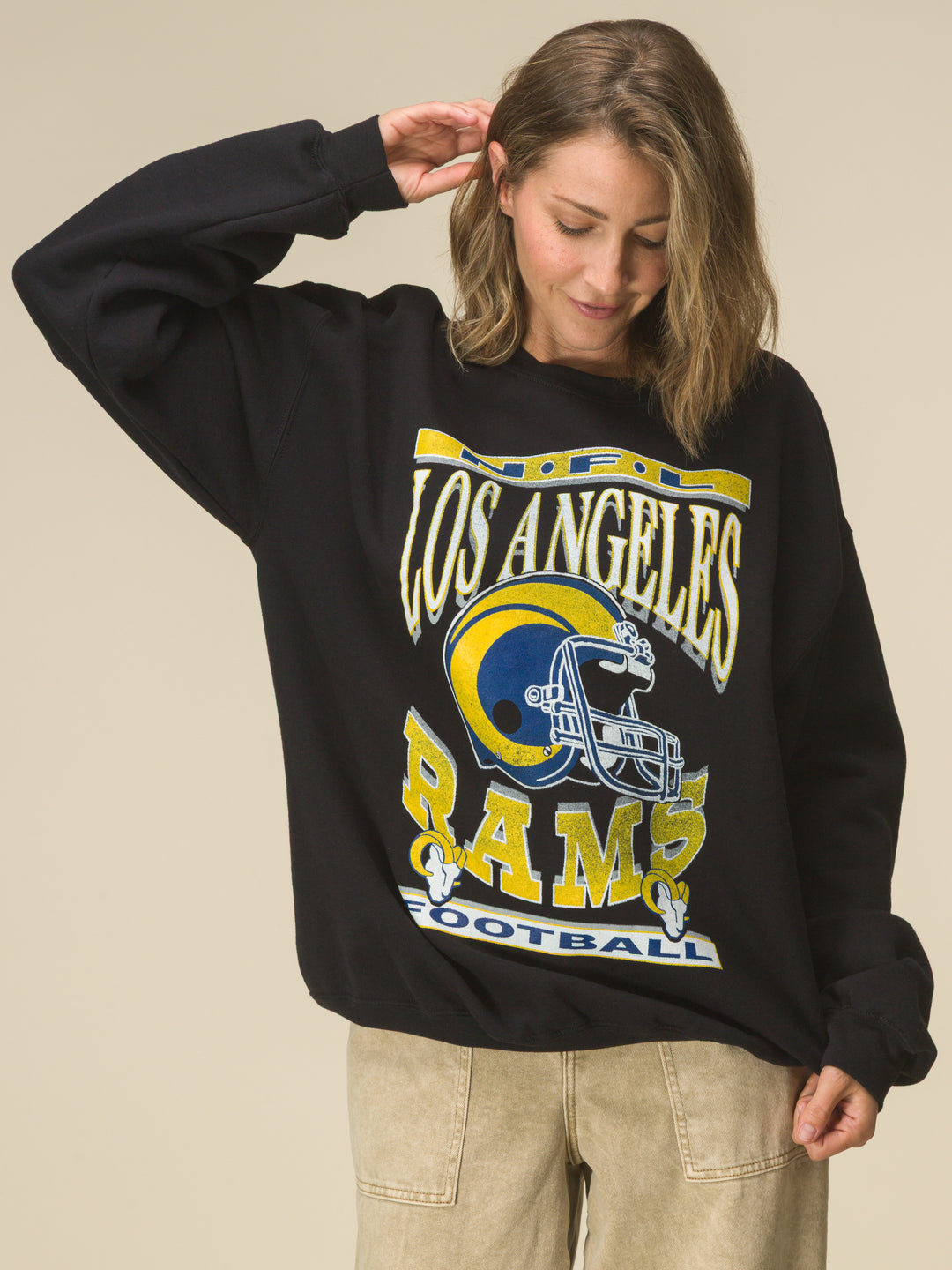 Los Angeles Rams Helmet Flea Market Crew