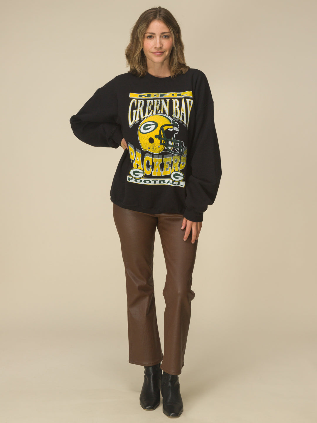 Green Bay Packers Helmet Flea Market Crew