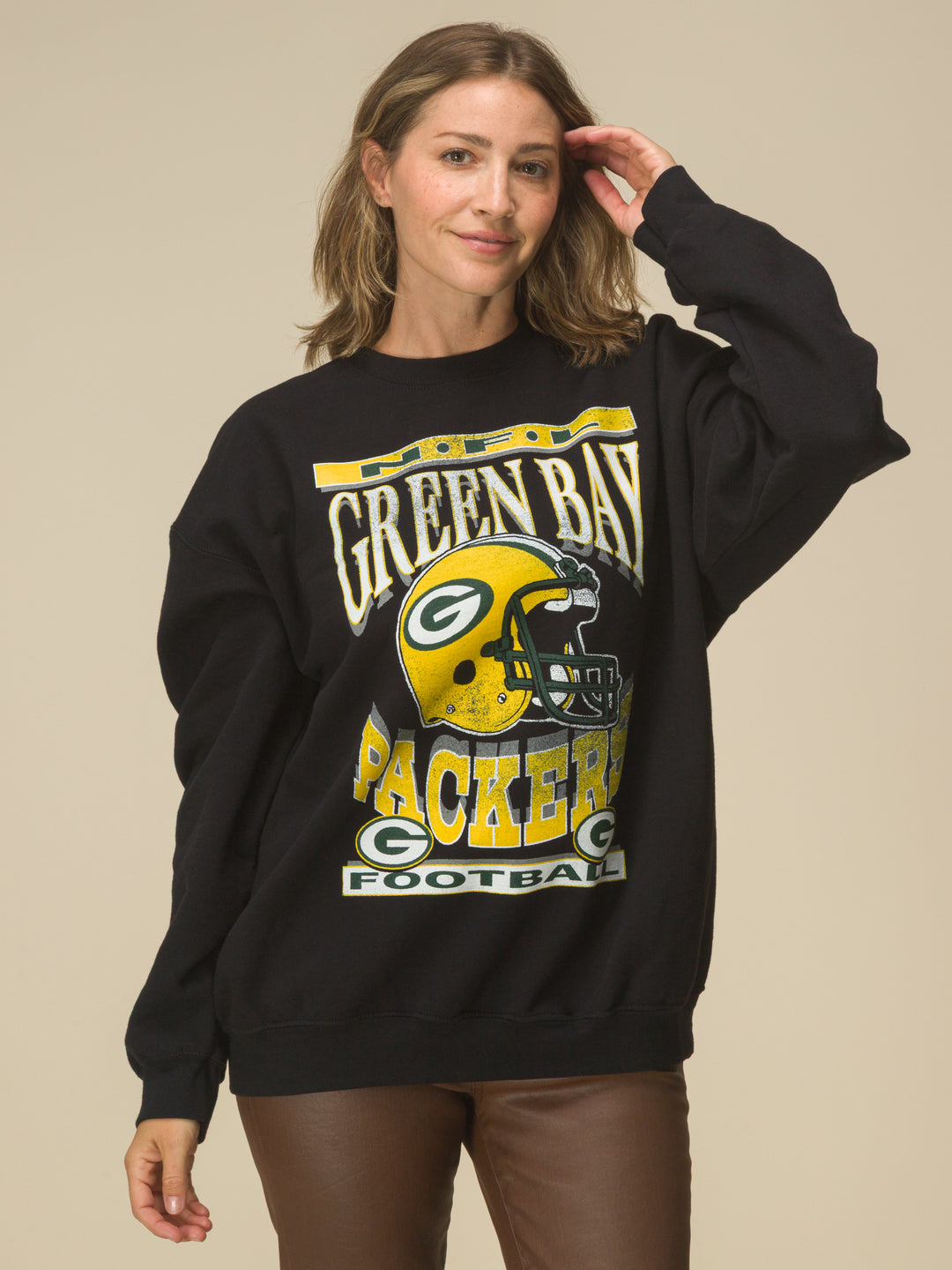 Green Bay Packers Helmet Flea Market Crew