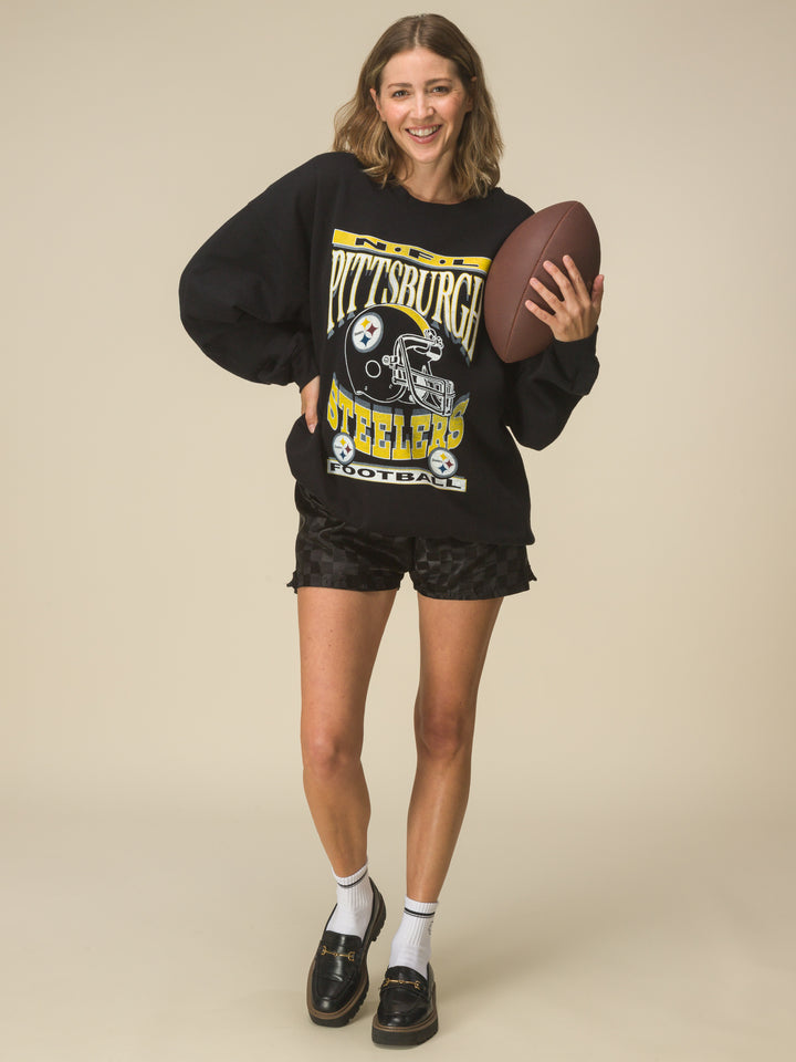 Pittsburgh Steelers Helmet Flea Market Crew