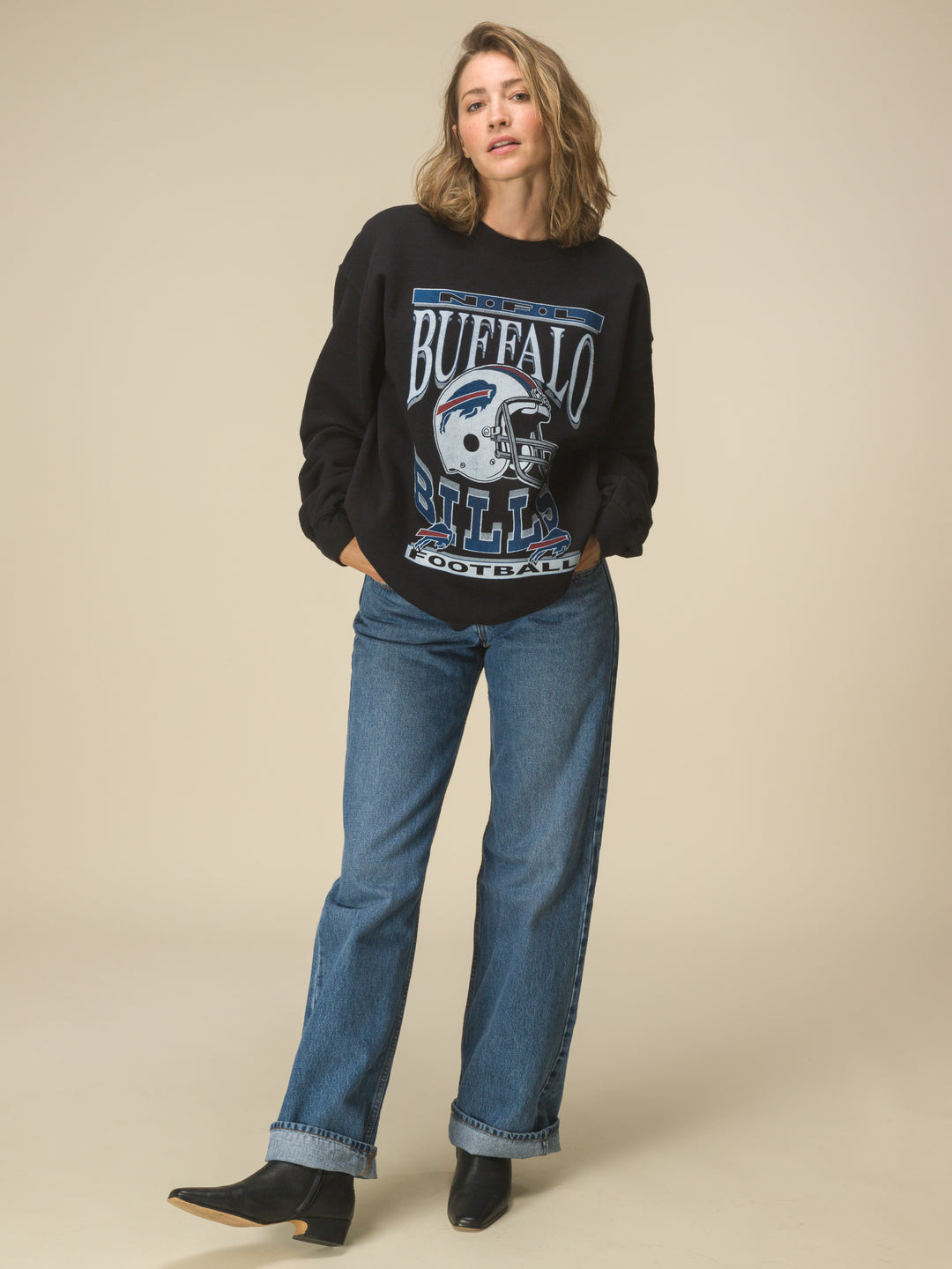 Buffalo Bills Helmet Flea Market Crew