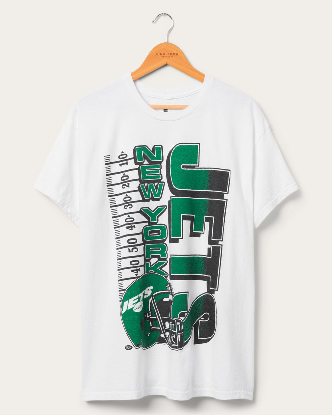 New York Jets Yardage Flea Market Tee