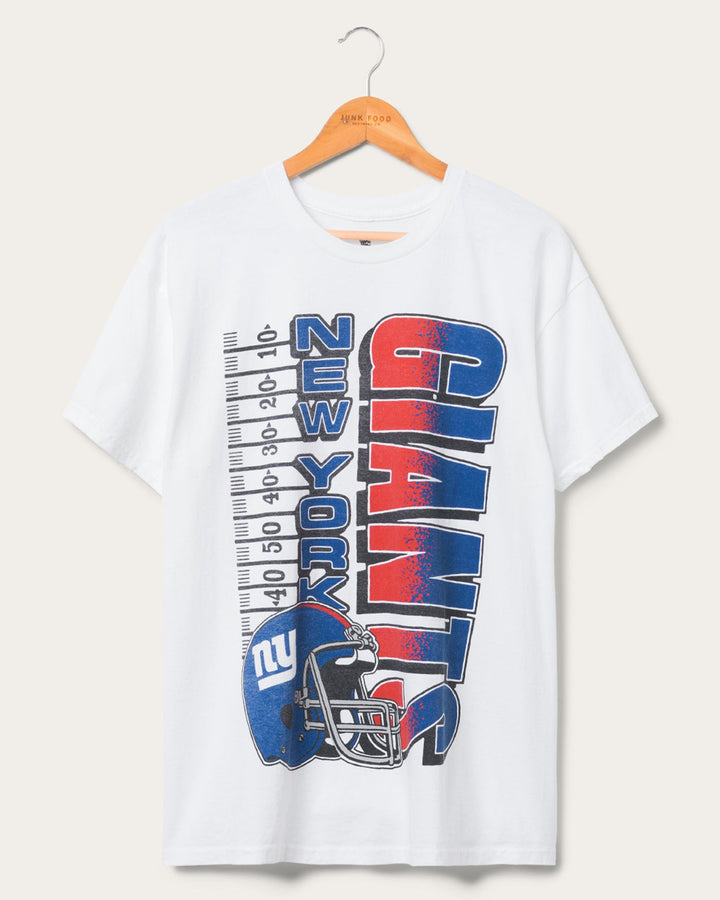 New York Giants Yardage Flea Market Tee