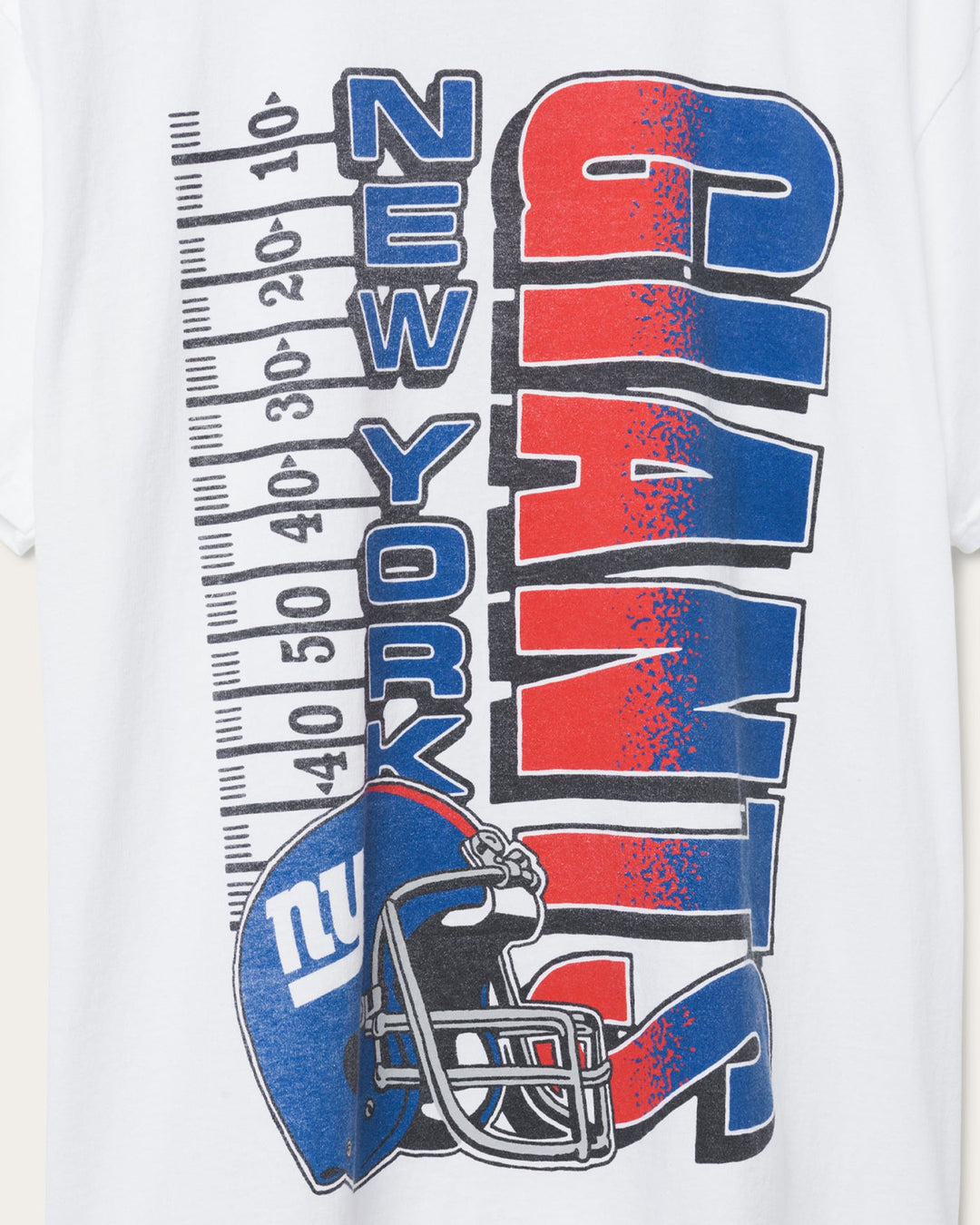 New York Giants Yardage Flea Market Tee