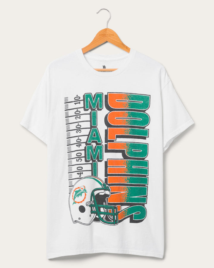 Miami Dolphins Yardage Flea Market Tee