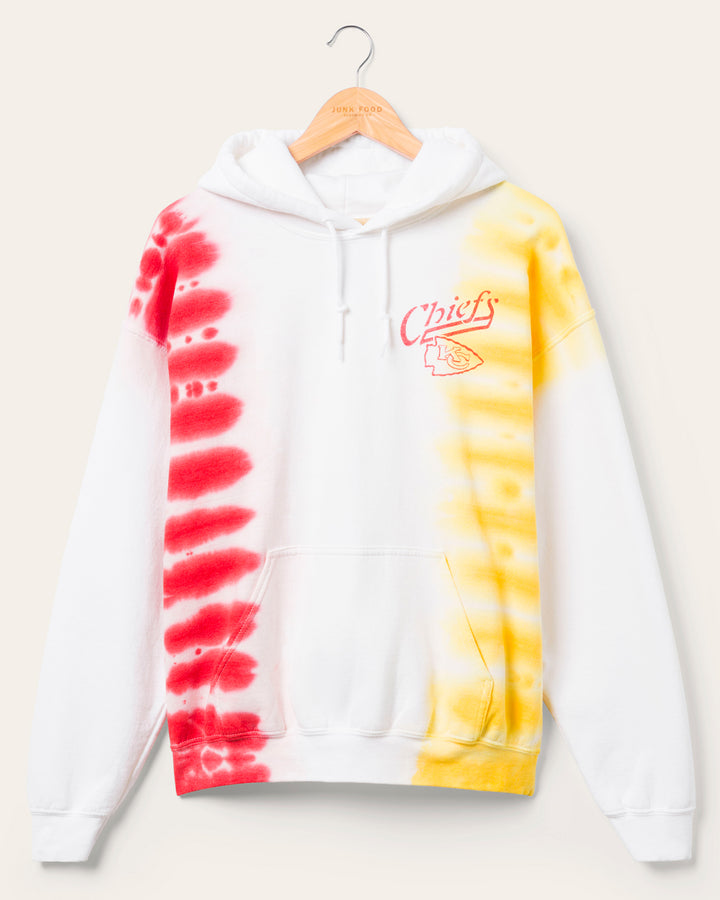 Kansas City Chiefs Stitch Tie Dye Hoodie