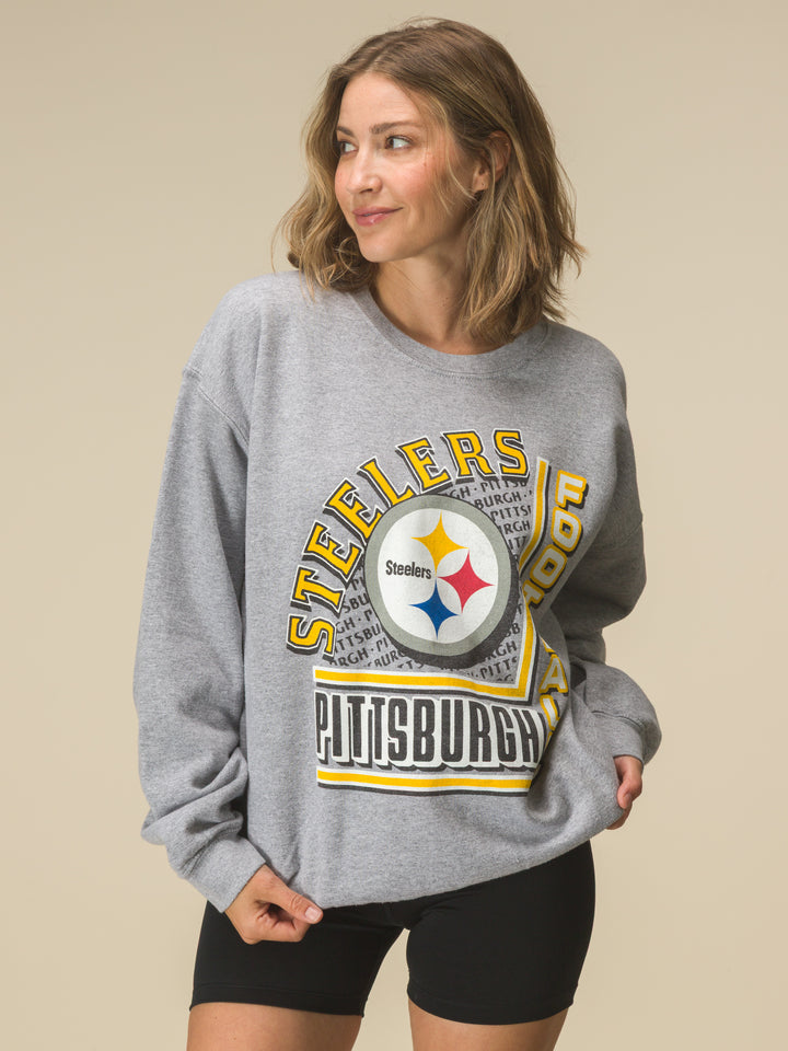 Pittsburgh Steelers Backfield Crew Fleece