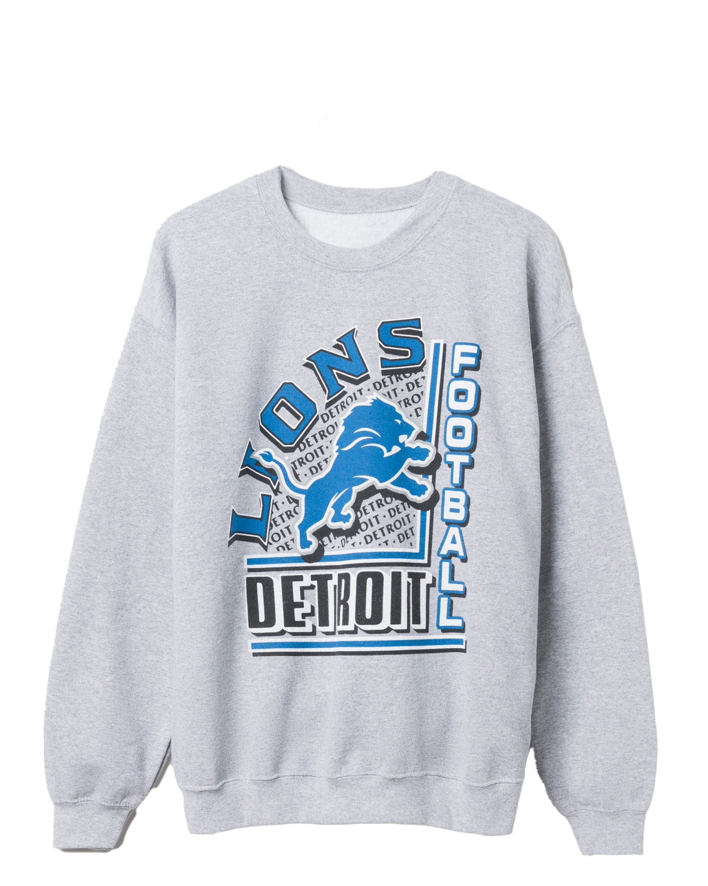 Detroit Lions Backfield Crew Fleece – Junk Food Clothing