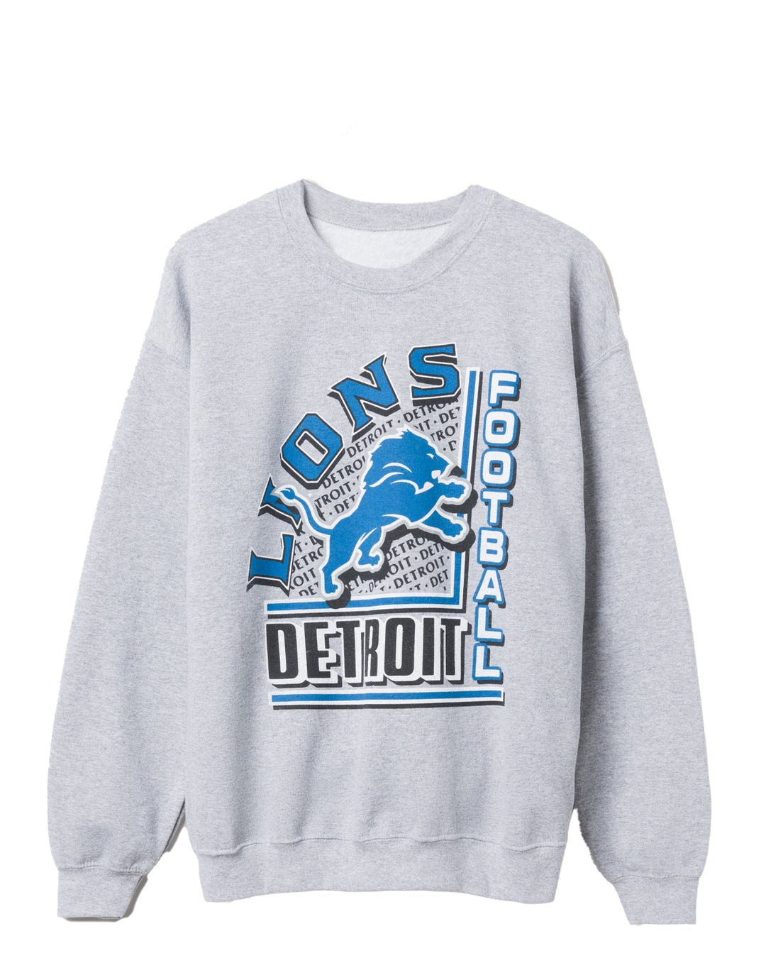 Detroit Lions Backfield Crew Fleece