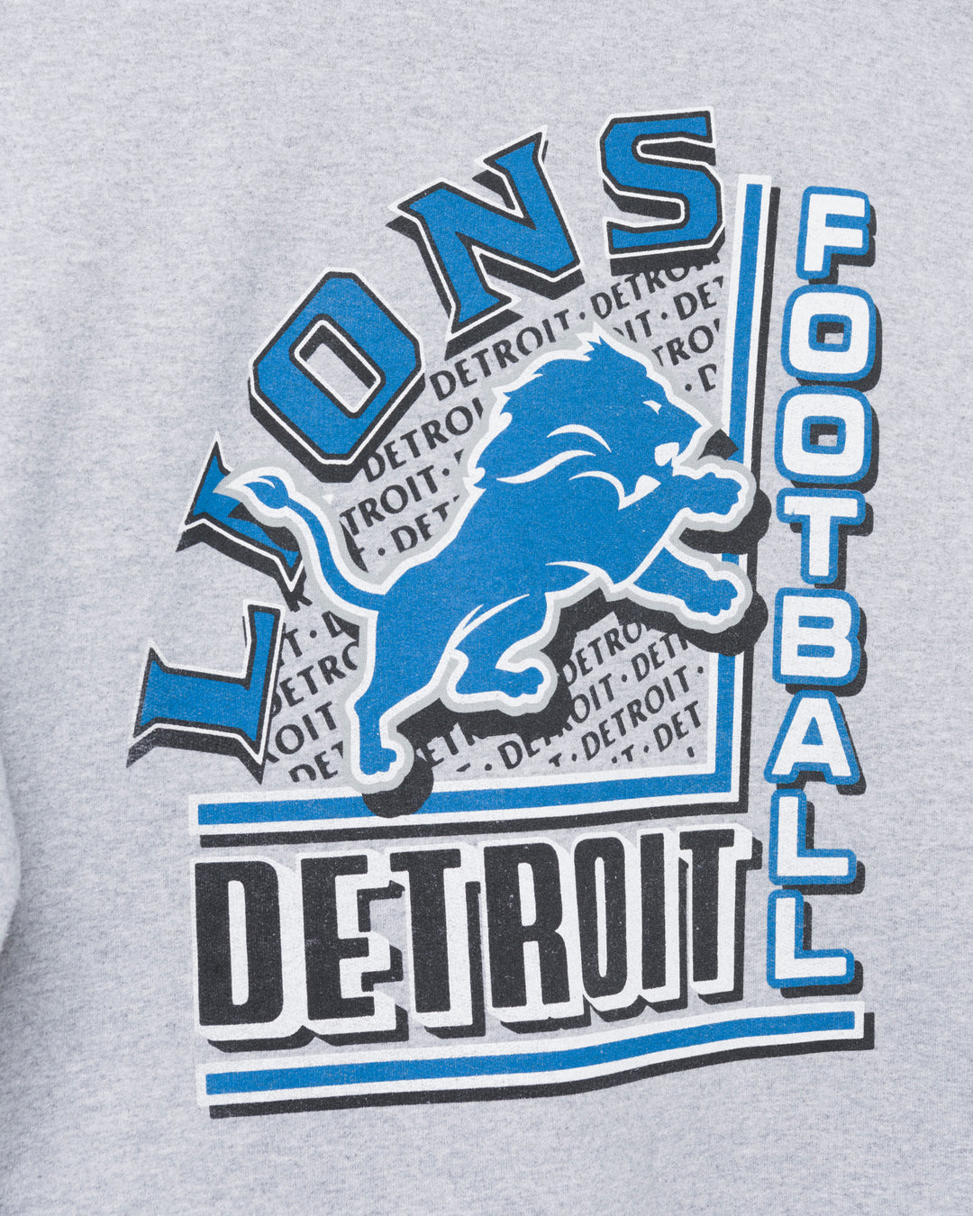 Detroit Lions Backfield Crew Fleece